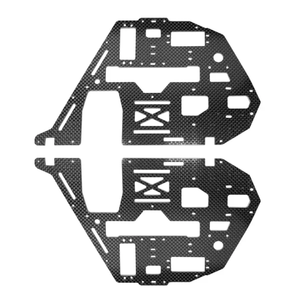 [side frames V2] Roban Helicopter Fuselage    500 Size UH60