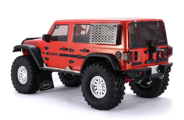 Metal Rear Bumper Type A for Traxxas TRX4 Bronco K5 Defender Axial SCX10 III Jeep Wrangler 1/10 RC Car Parts Durable Upgrade - Image 4