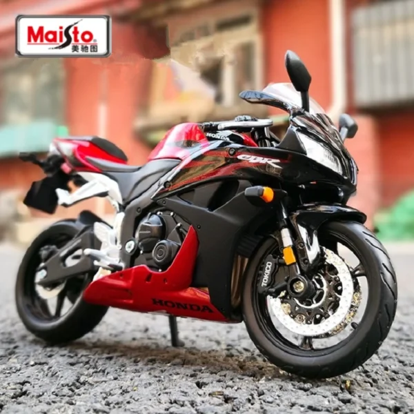 Maisto 1:12 CBR600RR Alloy Sports Motorcycle Model Diecast Metal Street Racing Motorcycle Replica - Image 2