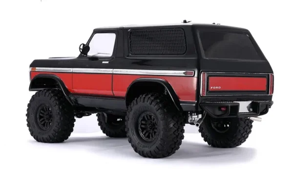 Metal Rear Bumper Type A for Traxxas TRX4 Bronco K5 Defender Axial SCX10 III Jeep Wrangler 1/10 RC Car Parts Durable Upgrade - Image 3