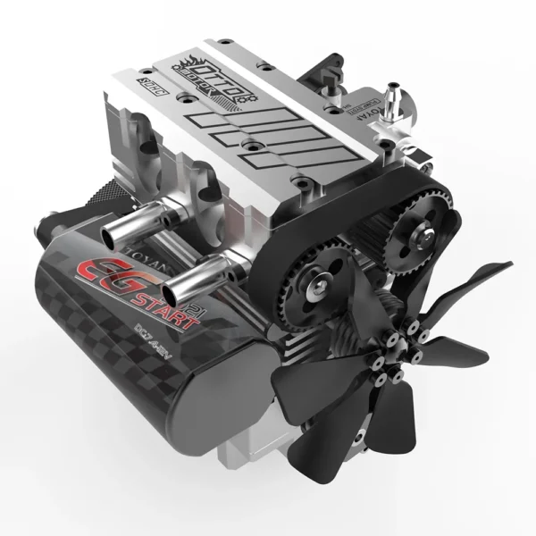 FS L200AC TOYAN ENGINE Air Cooled Nitro Engine Twin Cylinder 4 Stroke Engine  Kit Model - Image 3