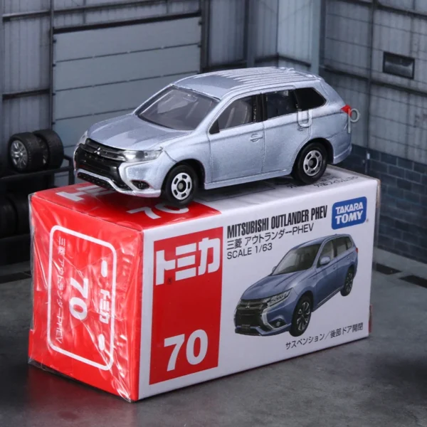 TOMY Mitsubishi Outlander PHEV Alloy Car Diecasts &   Car Model Miniature Scale Model Car