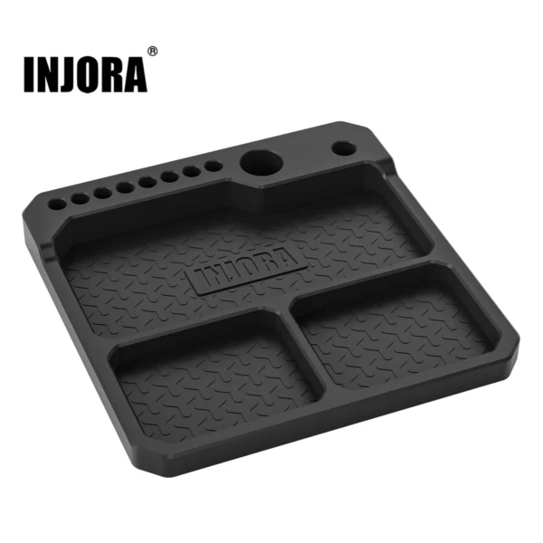 INJORA Silicone Parts Tray with Tool Stand (160*160mm)