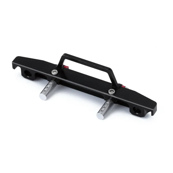 INJORA 58*15mm Metal Front Bumper with Hook  1/24 RC Crawler Car Axial SCX24 90081 Upgrade Parts - Image 5