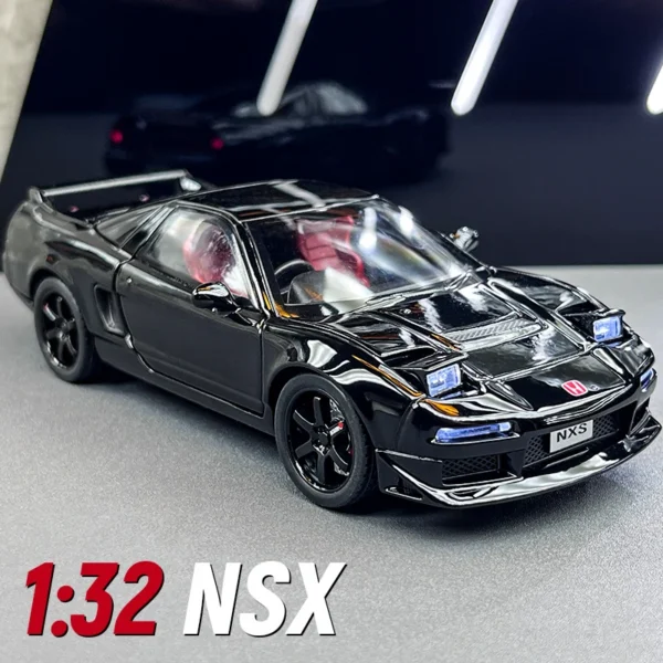 1:32 JDM  Acura NSX NA1 Supercar Alloy Car Model Sound and Light Pull Back   Collectibles