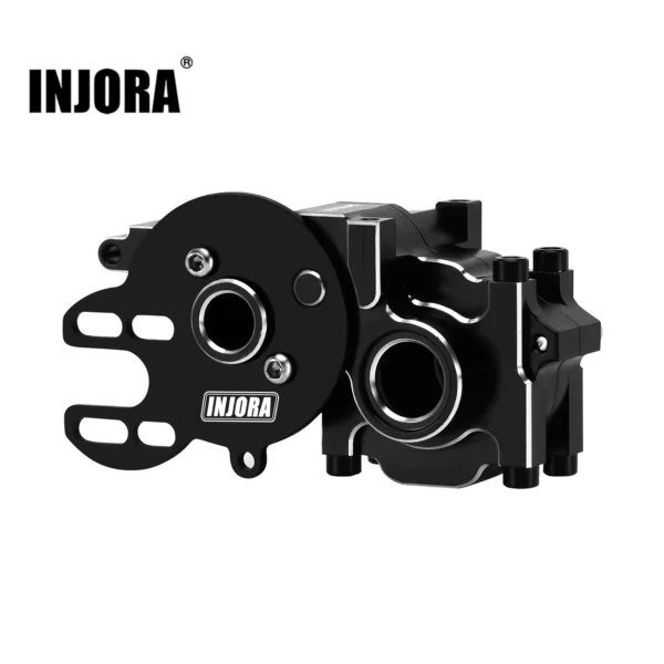 INJORA Aluminum Transmission Housing with Motor Mount  1/24 Buggy Losi Micro-B