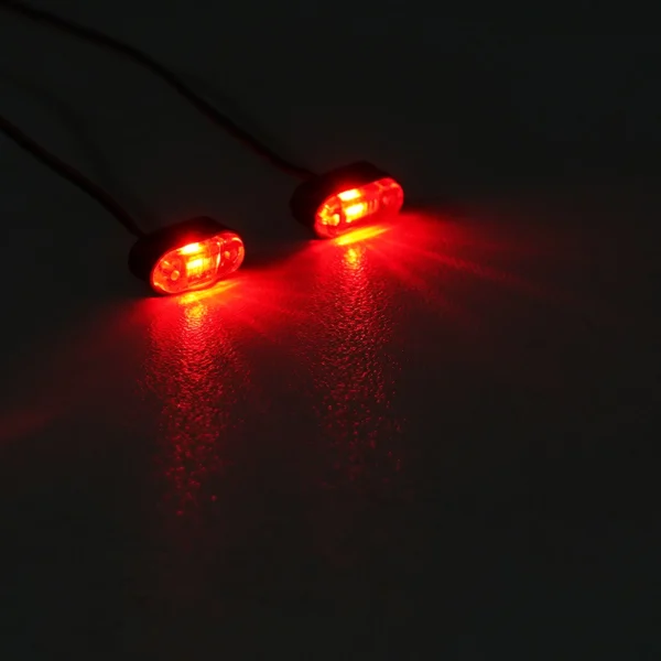 INJORA Side Marker Lights Warning Lights  RC Cars (11x5mm 10x10mm) - Image 5