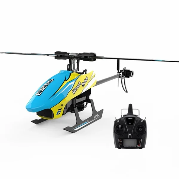 Eachine e120s 2.4g 6ch 3d6g system brushless direct drive flybarless rc helicopter compatible with futaba -fhss