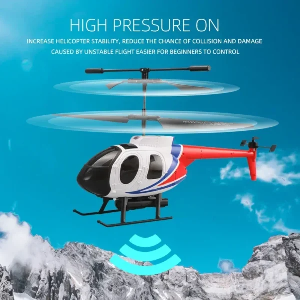 6CH 2.4G RC Helicopter Drop-Resistant Wireless Plane - Image 3