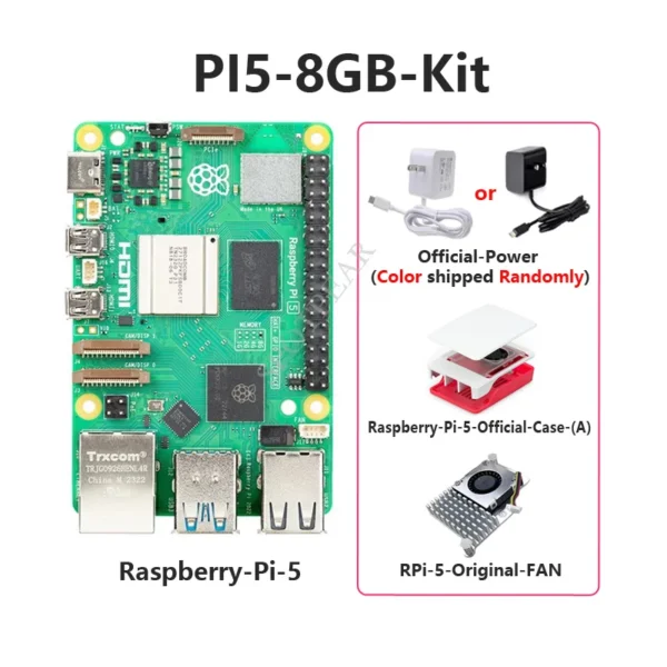 [PI5-8GB-KIT] Raspberry Pi 5 Official Original Model Pi5