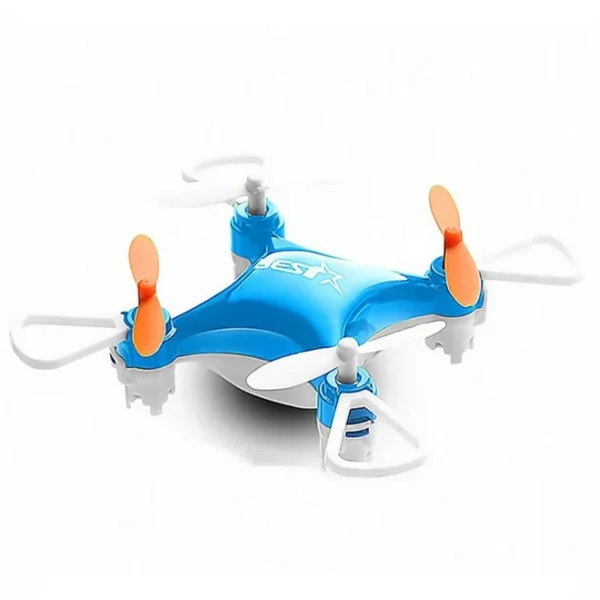 Blue Mini Drone Micro RC Aircraft Fixed Height Quadcopter - Image 6