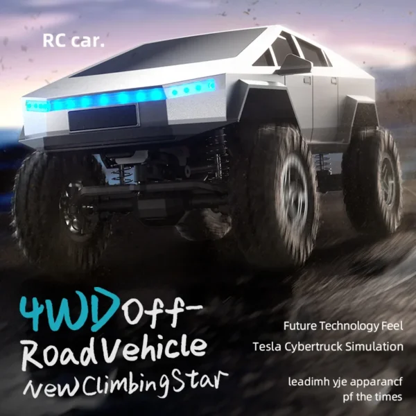 JJRC C8818 Rc Car Pickup Alloy Off-Road  Simulation Model RC Cars - Image 2