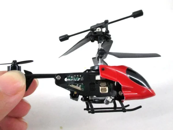 YK08 2CH Mini RC Helicopter Micro Indoor Outdoor Radio Control Aircraft - Image 2