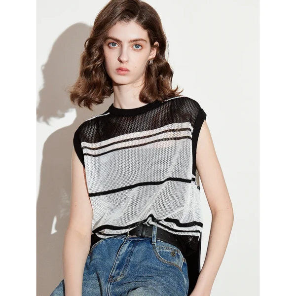 TOYOUTH Women Knitwear 2025 Spring New Tops 8513052 - Image 3