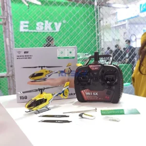 2025 New Esky 150EC Hummingbird Mini 6DOF FXZ Flight Controller Altitude Hold RC Helicopter Indoor Model - Image 5