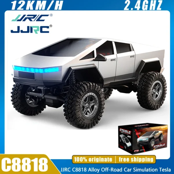 JJRC C8818 Rc Car Pickup Alloy Off-Road  Simulation Model RC Cars