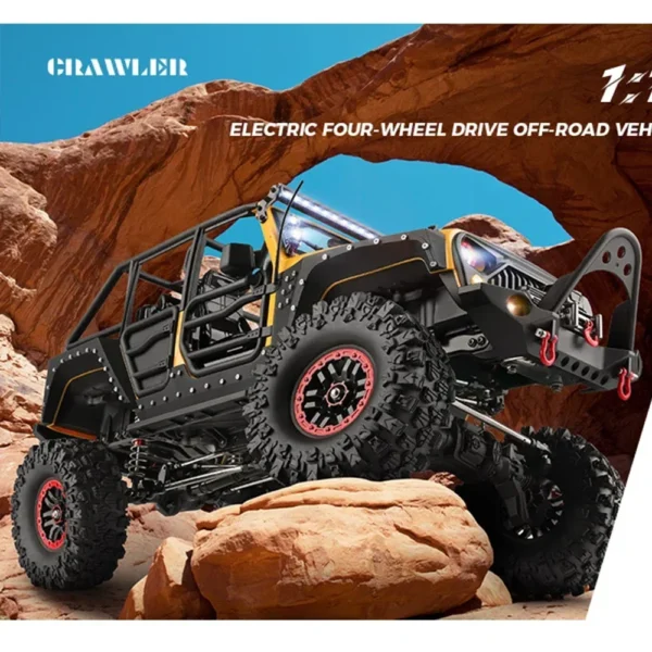 New WLtoys 104026 104010 104020 1/10 4WD Electric Off-Road RC Car - Image 6