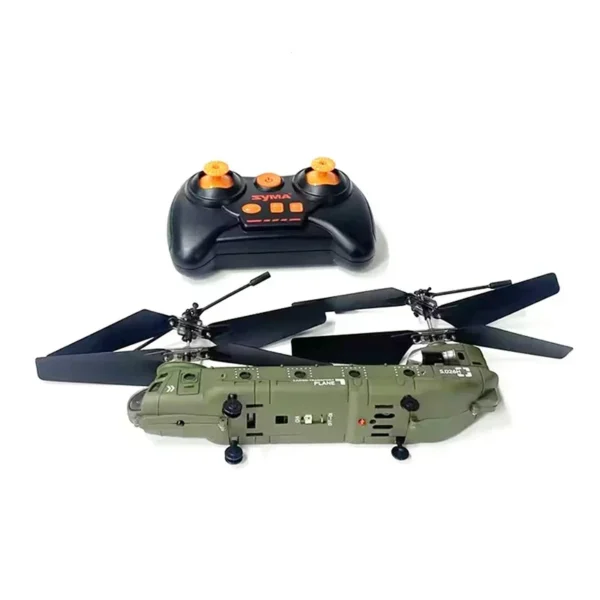 2.4G Hz Syma S026H RC Military Transport Helicopter Chinook - Image 5