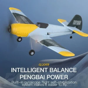 BF109 RC Plane 2.4G 3CH EPP Foam RC Fighter Fixed Wingspan Glider Outdoor RTF RC Warbird Airplane - Image 3
