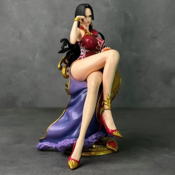 23cm One Piece Boa Hancock Anime Figure PVC Statue Collectible Model - Image 4