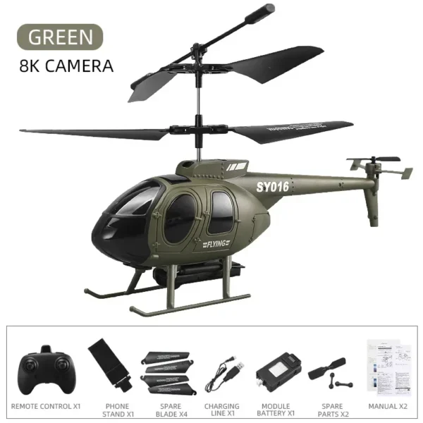 6CH 2.4G RC Helicopter Drop-Resistant Wireless Plane - Image 5