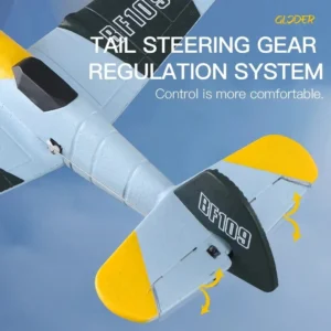 BF109 RC Plane 2.4G 3CH EPP Foam RC Fighter Fixed Wingspan Glider Outdoor RTF RC Warbird Airplane - Image 5