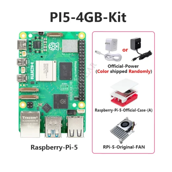 [PI5-4GB-KIT] Raspberry Pi 5 Official Original Model Pi5