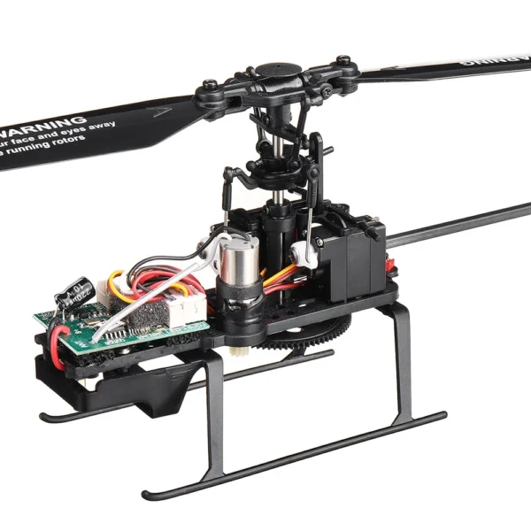 Eachine e129 2.4g 4ch 6-axis gyro altitude hold flybarless rc helicopter rtf with 3 battery - Image 2