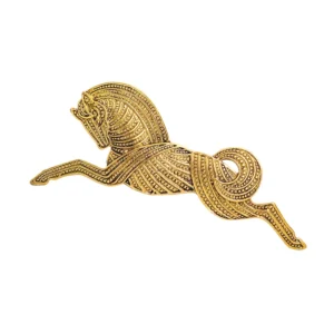 Wuli&baby Vintage Metal Running Horse Brooch Pins Trendy Fashion Women Brooches   2021 - Image 6