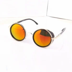 HELLSING Anime Alucard Vampire Hunter Tailored Cosplay Glasses Orange Sunglasses Props - Image 3