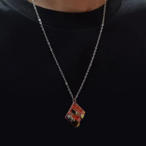 Mechanical Big Bang Personalized Keychain Cyberpunk Pendant Bookbag Charm - Image 4