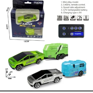 RC 1:64 Off-Road Monster Truck RC Mini Climbing Car Alloy Model RC Electric  Car - Image 3
