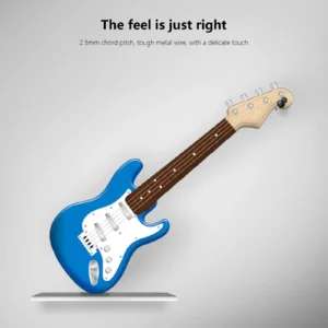 Children-size Electric Guitar Attracts Children Attention 4 String Guita Beginners' Level Guitar Puzzle And Musical Instruments - Image 3