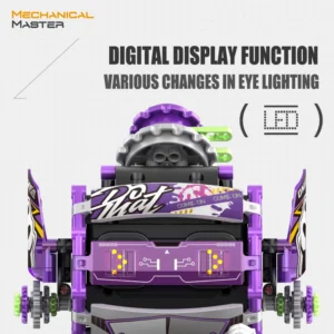 Technical Intelligent 3-in-1 Robot APP RC Bricks Building Blocks Programming       Educational Set - Image 2