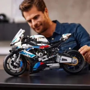 New Motorcycle Building Bocks Simulation Motorcycle Model  Assembly Model Difficult   Educational Creature - Image 5