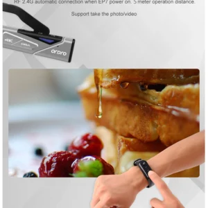 Ordro EP7 Digital Camera Head Wearable Vlog Camcorder 4K 60FPS with RC  YouTube Videos - Image 5