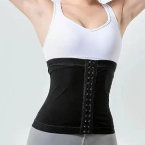 Buckle Waist Trainer Burst Sweat Corset Sauna Slimming Belt Sweat Body Burning Shaper Weight Loss Breasted Waist Training Belly - Image 2