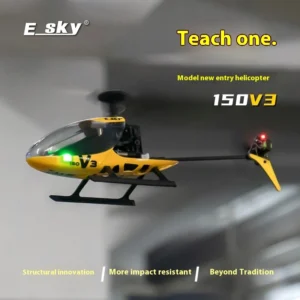 BNP ESKY 150V3 Beginner-Friendly RC Helicopter - Stable Flight 6-Axis Gyro Altitude Hold Aileron-Free Design - Image 2