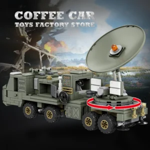 NEW Military Truck Building Blocks  Army Missile  MOC Bricks 3D Model Kit Puzzle - Image 6
