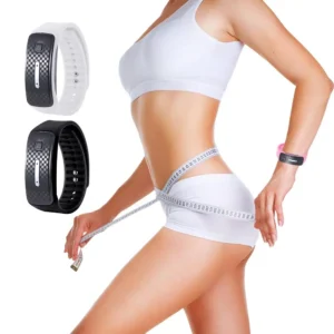 Ultrasonic Body Shape Wristband Smart Magnetic Lymphatic Detox Bracelet Heart Rate Fitness Pedometer Wristbands - Image 5