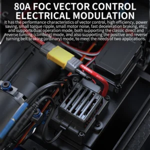 MJX 1:8 Westward H8H+ Brushless 3S Off-Road  Differential Lock High-End Simulation RC Climbing Model Car - Image 5