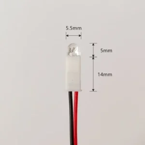 New LED Lamp Beads Small Night Light No. 5 Battery Small Bulb  Creative Model Light - Image 5