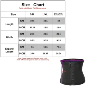 Buckle Waist Trainer Burst Sweat Corset Sauna Slimming Belt Sweat Body Burning Shaper Weight Loss Breasted Waist Training Belly - Image 6