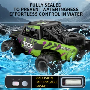 JJRC Q191 2.4G all-terrain off-road jeep waterway amphibious four-wheel drive climbing off-road  outdoor - Image 4