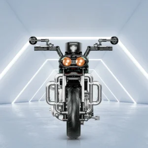 Technical Motorcycle MOC Building Kit - Creative Model Bricks with Moving Parts &    Idea - Image 3