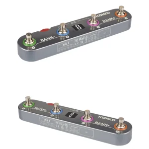 KOKKO KE1 Multi-Functional Portable Guitar Effect Pedal Processor — 36 Presets 6 Effect modules Noise Reduction Boost Modulation - Image 2
