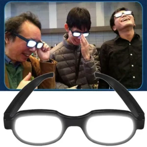 LED Glasses Anime Spoof Glasses Funny Anti-break LED Light Luminous Cosplay Eyewear Prop Party Club Glasses Christmas - Image 2