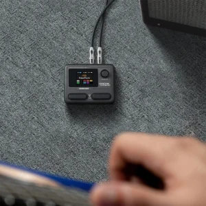 Sonicake QME-10BK Pocket Master Guitar Bass Amp Modeling IR Cabinets Simulation Multi-Effects with Stereo - Image 4