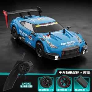 RC Car GTR 2.4G Drift Racing Car 4WD Off-Road Radio RC  Electronic Hobby - Image 4