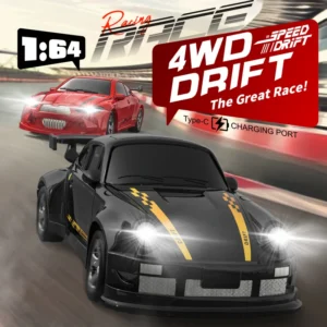 2025 New Kf20 1:64 Drift Rc Car Four-wheel remote-controlled racing car Full proportions Desk Competition   Ideal  . - Image 4